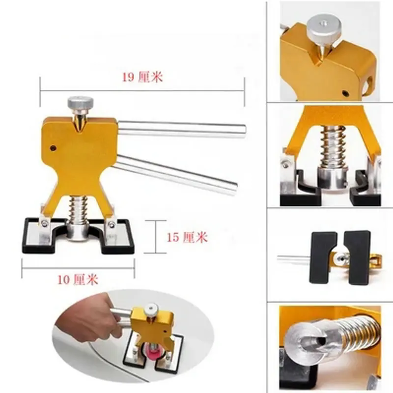 Preço Kit Ferramenta De Remoção De Extrator Dente PDR Paintless Dent Levantador Carro Kit Kit Ferramenta PDR Paintless Dent Repair Removal Hail