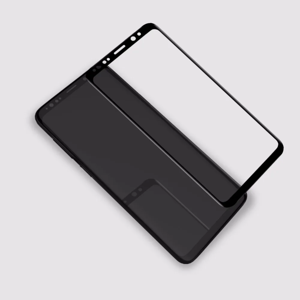 NILLKIN 3D CP + Max стекло пленка для Samsung Galaxy S9 защита экрана пленочной край Полный экран