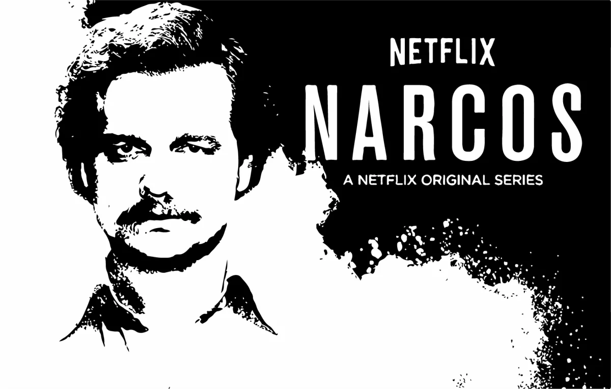 Тканевый постер с рисунком на заказ (рама доступны) нарко Pablo Escobar Netflix Wagner RW116