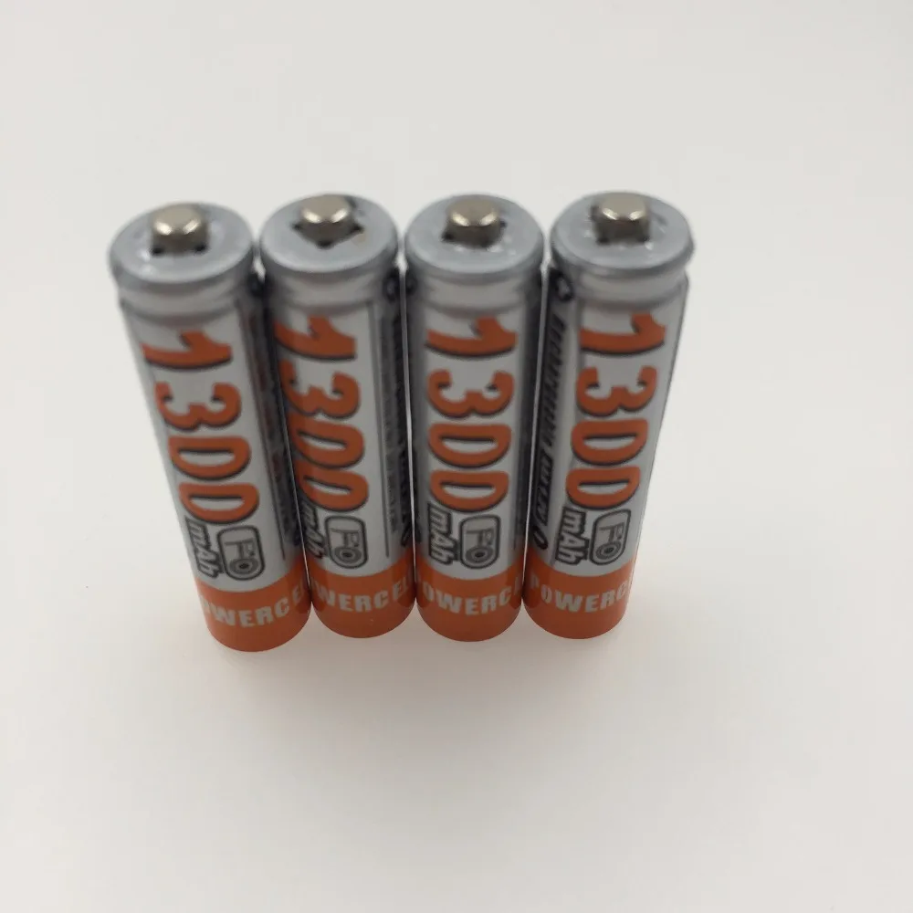 4/8 PCS Lot 1300 mAh AAA1.2V NI MH pre-cargada bateras recargables Ni-MH AAA batera recargable para la cmara micrfono Juguetes |