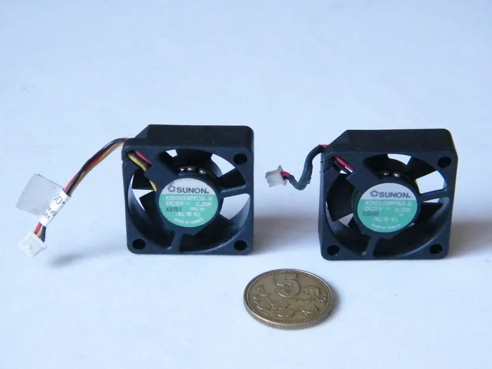 Оригинальный миниатюрный охлаждающий вентилятор SUNON KD0503PFB3 8 5 в 0 3 Вт см 3010|cooling