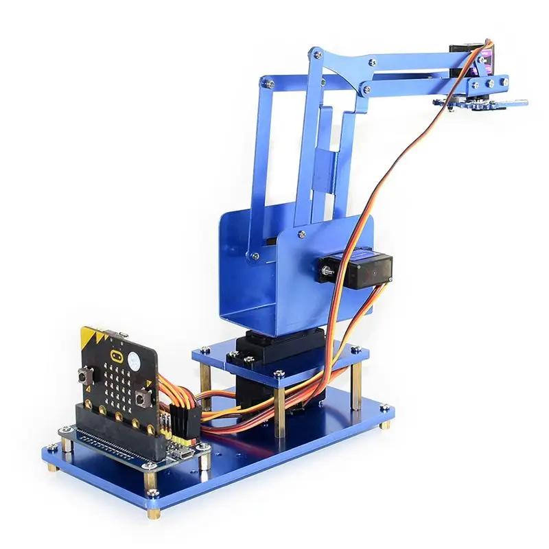 Waveshare DIY Micro: бит Металл 4DOF RC робот рука комплект с цифровыми сервоприводы