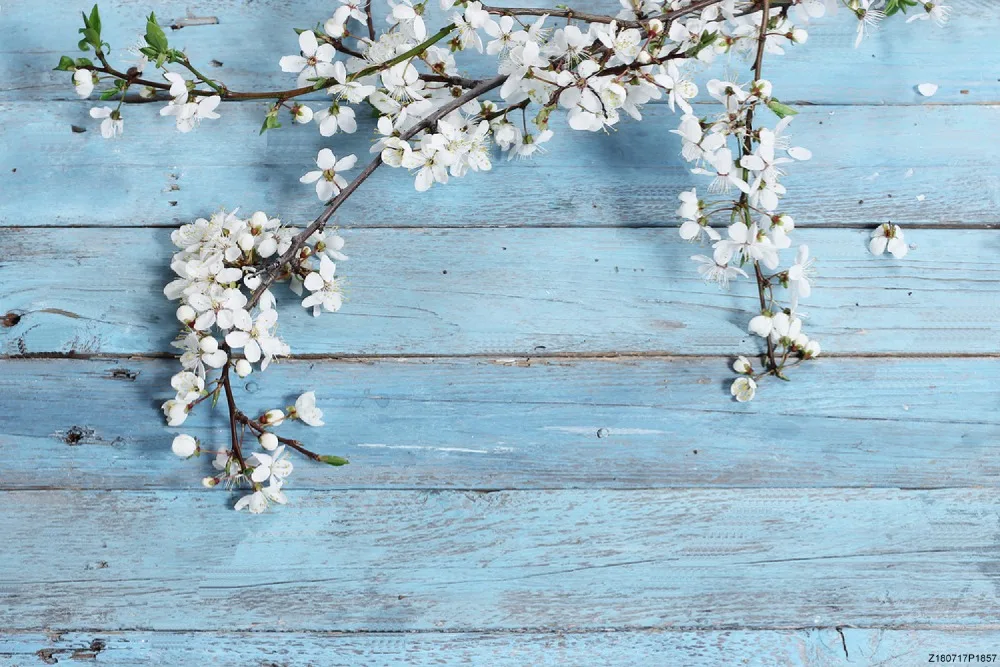 LIFE MAGIC BOX Виниловый фон для фотосъемки с изображением деревянного цветка пола