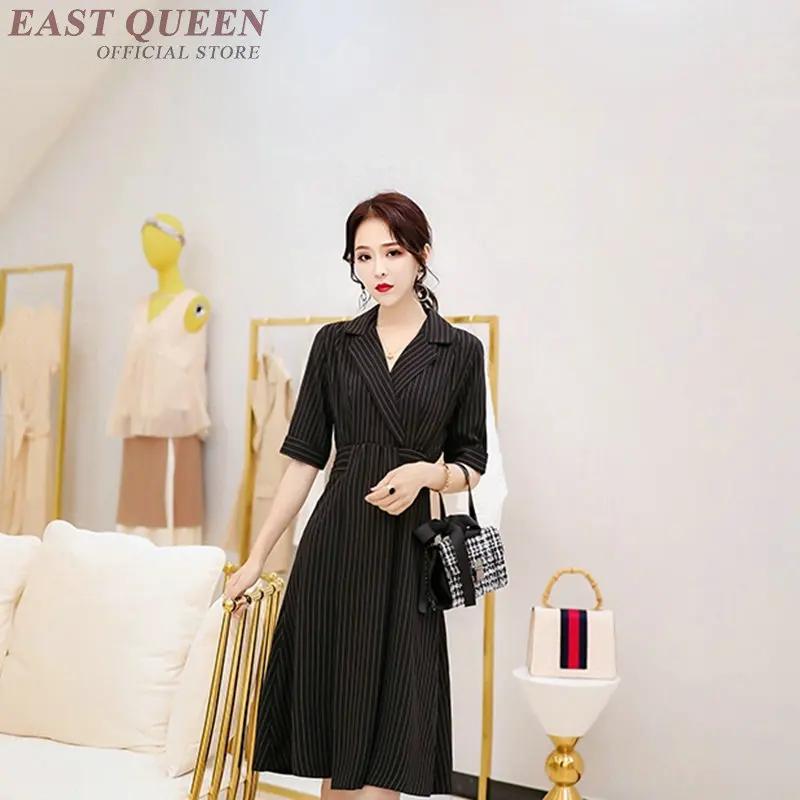 

Business dress for women office korean style women clothing female elegant social dress for work new arrival 2019 FF1054