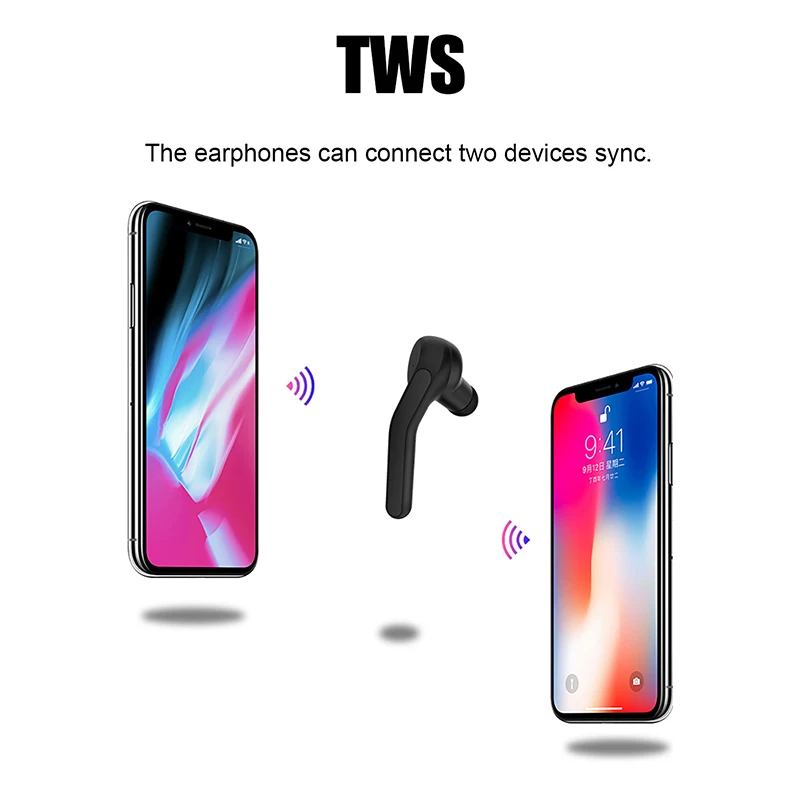 TWS 5 0 наушники игровые bluetooth вкладыши бизнес автомобильные звонки беспроводные hifi