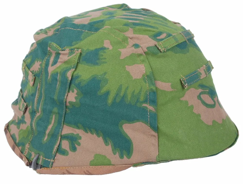 

WWII GERMAN PALM TREE CAMO M35 REVERSIBLE HELMET COVER