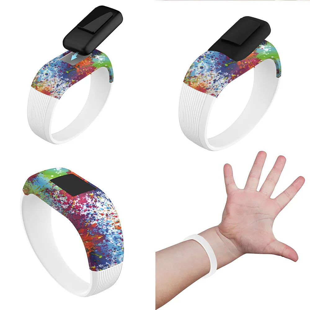 5 цветов мягкий браслет ремешок держатель для Garmin VivoFit Jr/для Garmin VivoFit JR 2 JR2 Junior Activity Tracker wear
