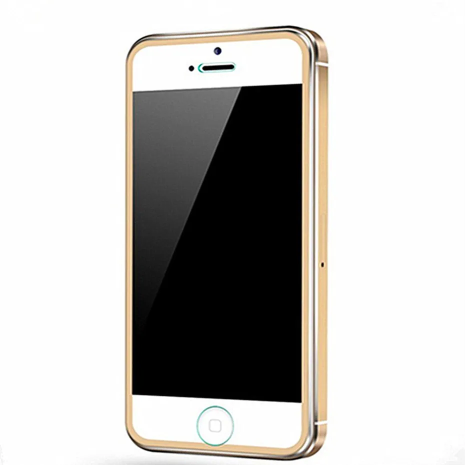 2 шт./лот 3D полное покрытие Защитное стекло для iphone 5 5S se из алюминиевого сплава