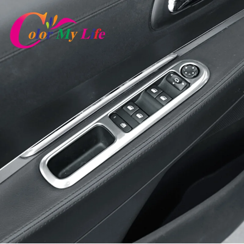 Цветной хромированный чехол из АБС пластика с блестками для внутренней двери и