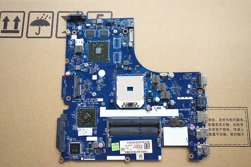 

Высококачественная материнская плата для ноутбука Lenovo G505S, материнская плата R5 M230/2G VALGC/GD LA-A091P