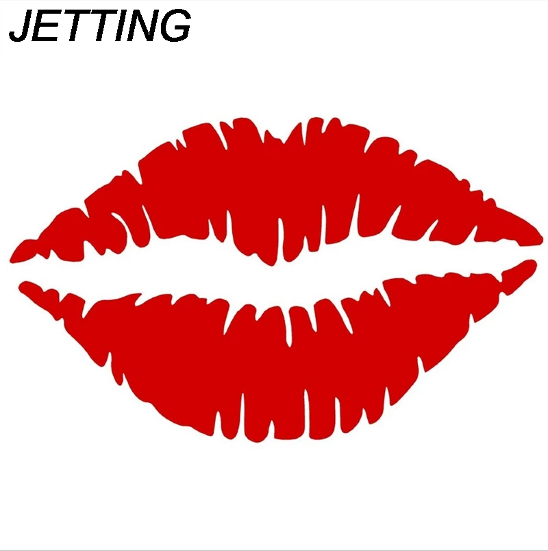JETTING 1 шт. случайный цвет водостойкая забавная Сексуальная губа поцелуй печать