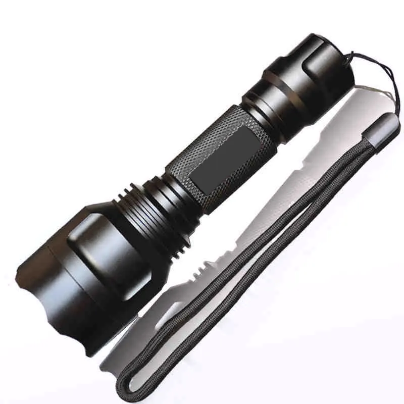 LED Flashlight CREE Q5 / XM-L T6 1000lm 2000Lumens Torch Cree light For 1x18650 5 Models + AC Charger | Лампы и освещение