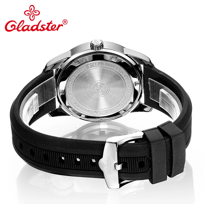 Роскошные японские наручные часы Gladster с определённым рисунком