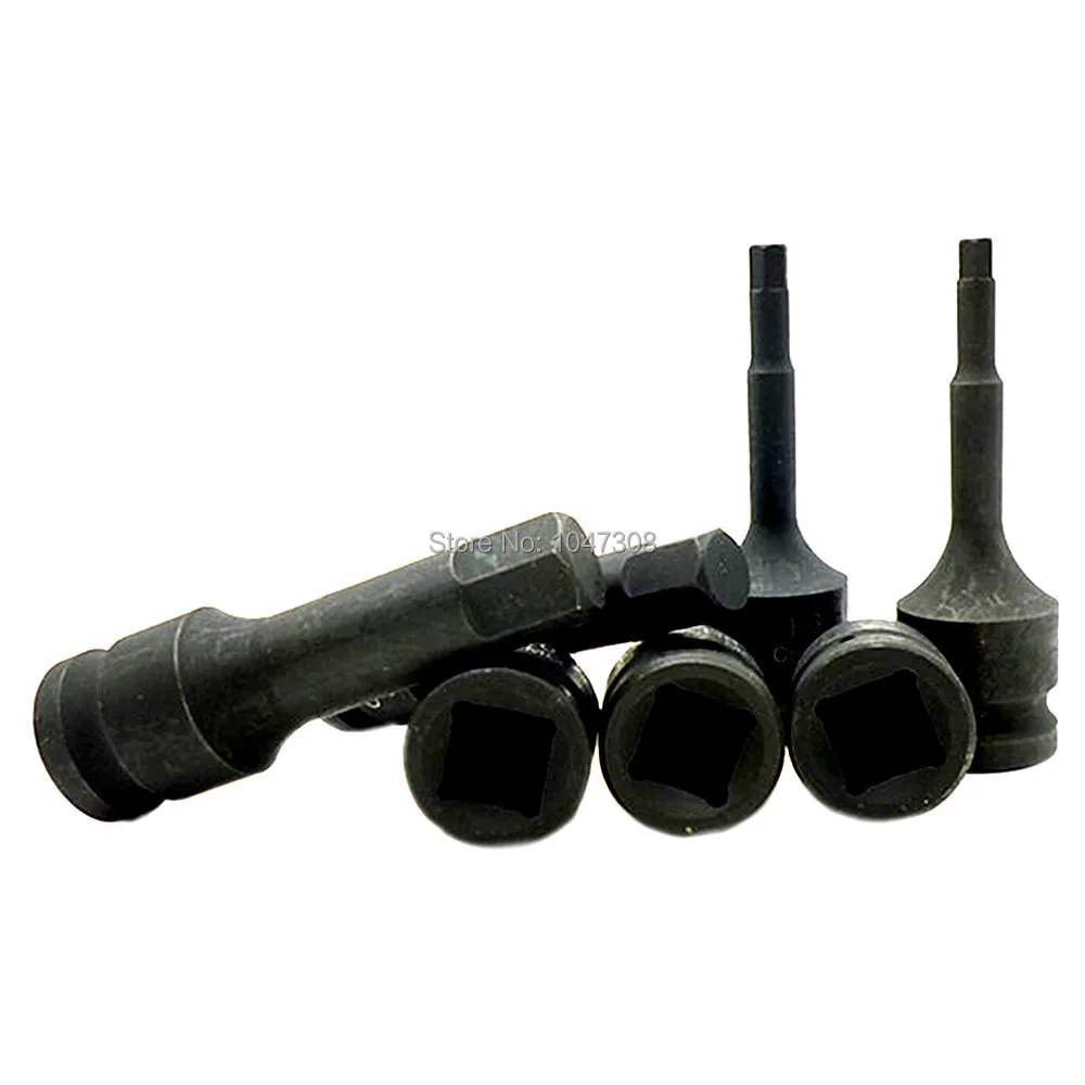 7 шт. 1/2 &quotвлияние шестигранный гнездо биты set metric H5 H6 H7 H8 H10 h12 h14 (5 14 мм) для