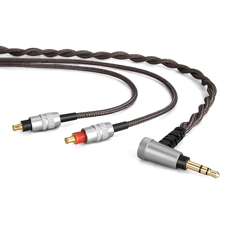 Наушники Earmax 113A A2DC OCC с посеребренным покрытием обновленный кабель для наушников