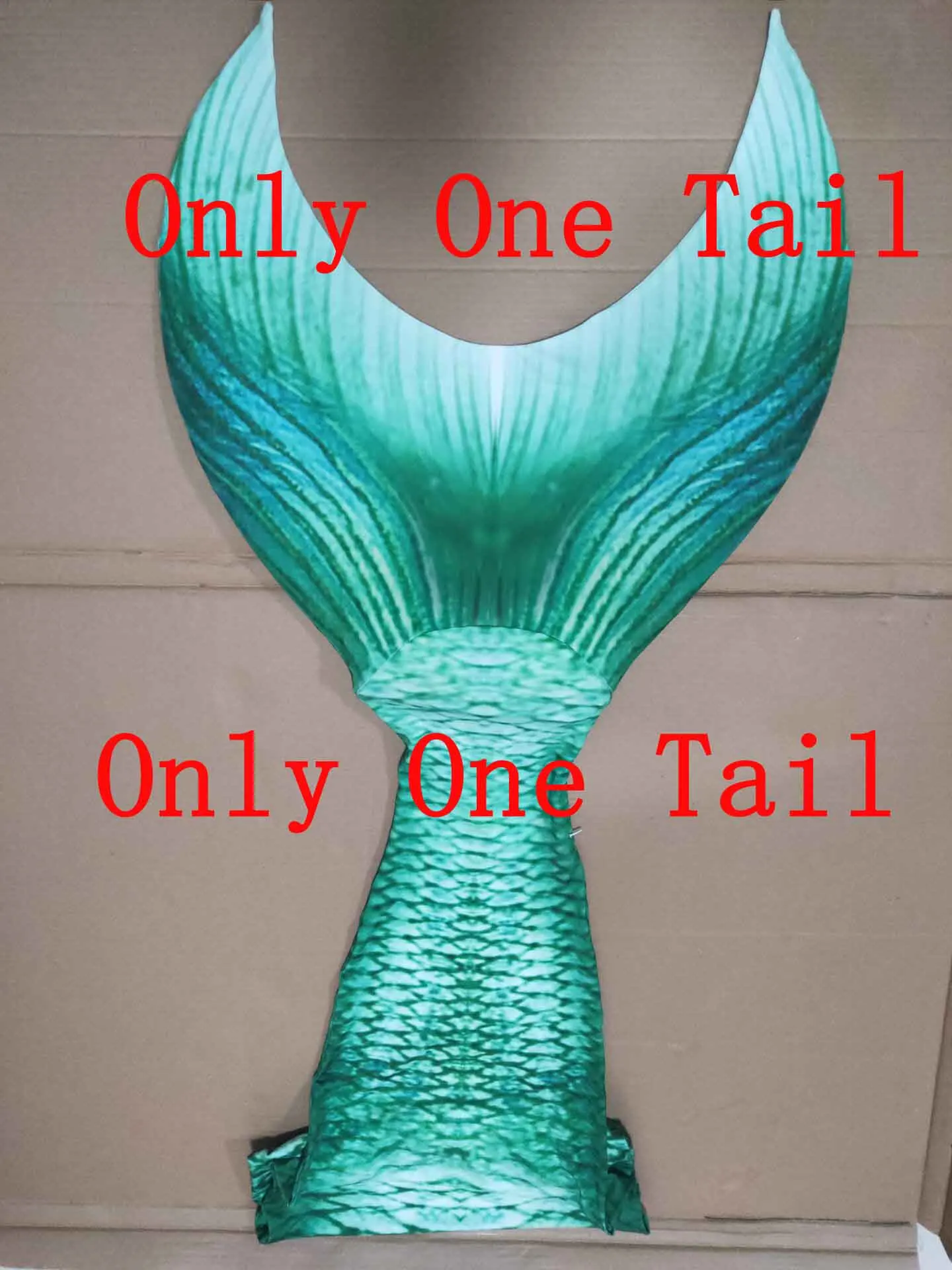 1pcs Tail Женский купальник для взрослых, хвост русалки, для плавания, с филппером, монофин, купальный костюм для девочек, детский и взрослый костюм бикини - Цвет: 1pcs Tail