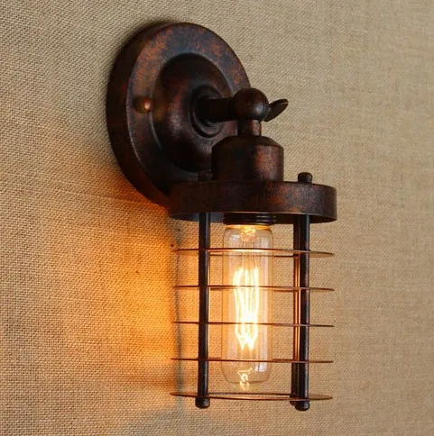 

Loft Style Edison Wall Sconce Vintage LED Wall Lamp For Home Antique Industrial Wall Light Iron Decor Indoor Lighting Luminaire