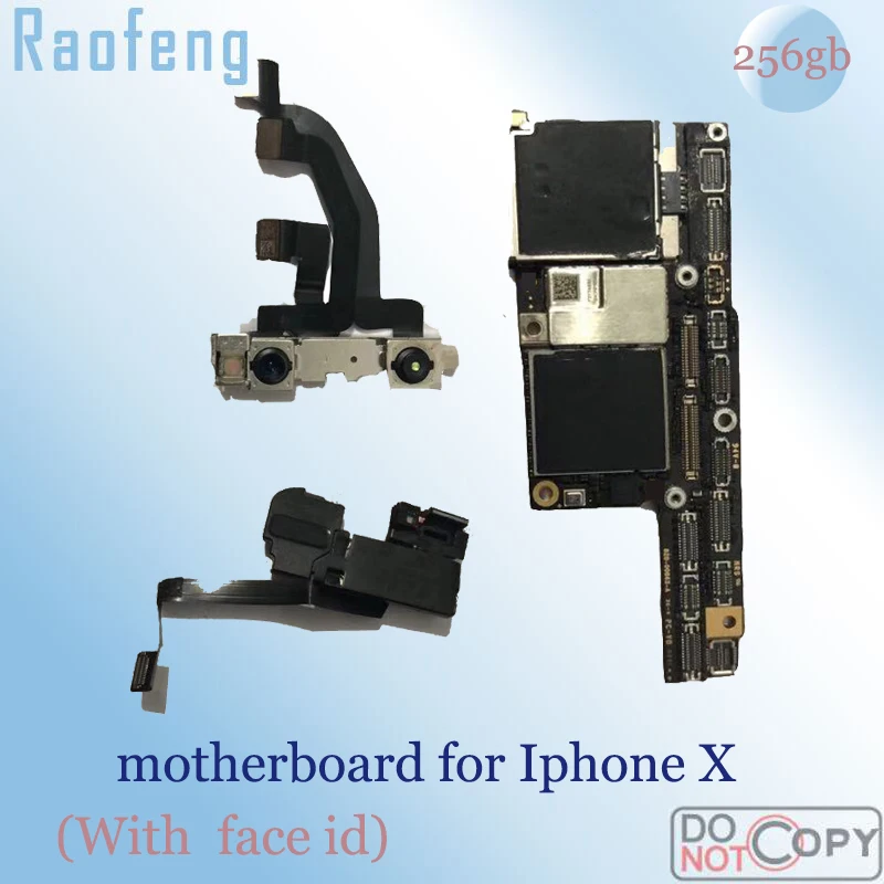 Материнская плата Raofeng с идентификацией по лицу 256 ГБ для iphone X материнская