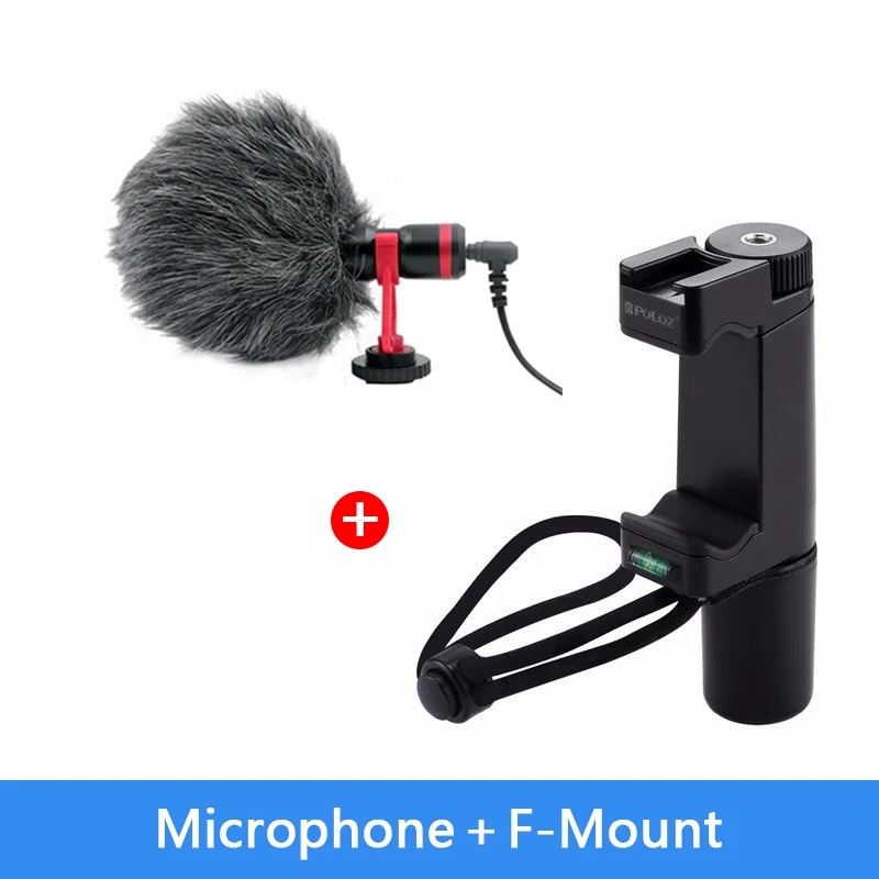 Синий DSLR микрофон видео микрофон Youtube Vlogging Запись микрофон для iPhone HuaWei DJI Osmo ZHIYUN Smooth Q Canon sony DSLR - Цвет: Синий