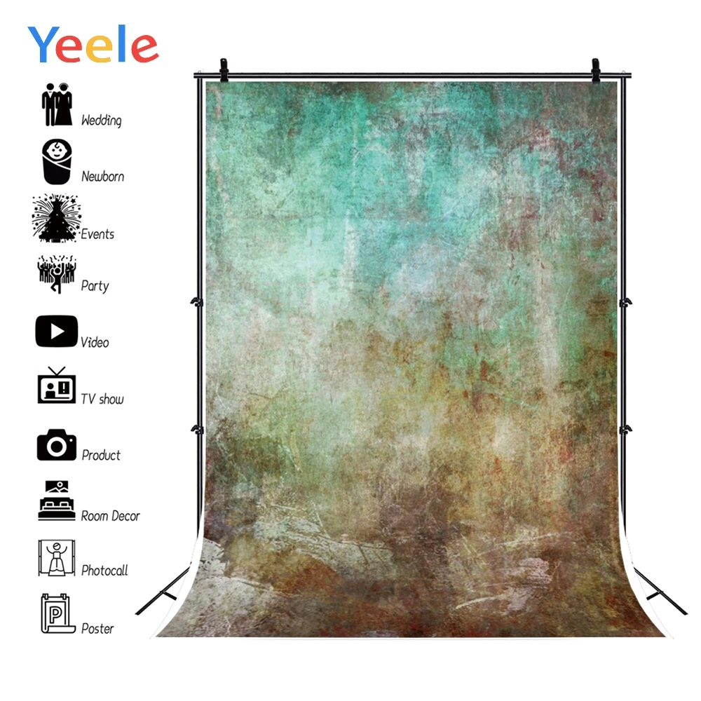 Профессиональный фон для фотосъемки Yeele с изображением гранж стены винтажные