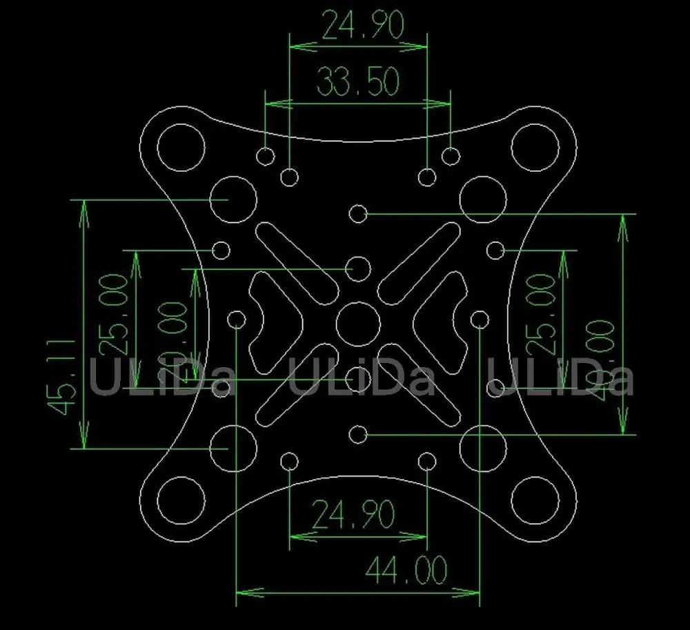

Super Lightweight 3-Axis CNC Alloy Brushless Camera Gimbal Mount Kit +2208 2805 Motor For DJI Phantom 2 3 Gopro Camera FPV