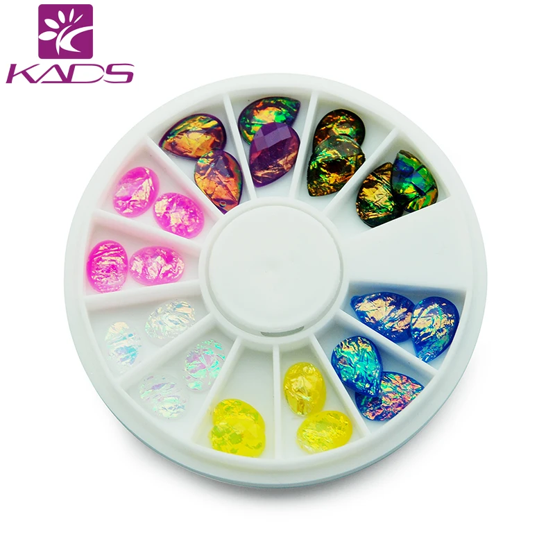 KADS Овалов и Вода Капля образный Дизайн Хорошо проданный Стразы Смешивать Цвета
