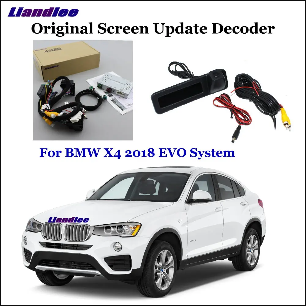 

HD Reverse Parking Camera For BMW X4 F26 G02 2010-2020 NBT CIC EVO Rear View Backup CAM Decoder Accesories