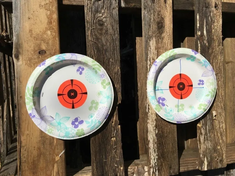 Мишени 3 дюймовые круглые клейкие мишени для стрельбы точки флуоресцентные