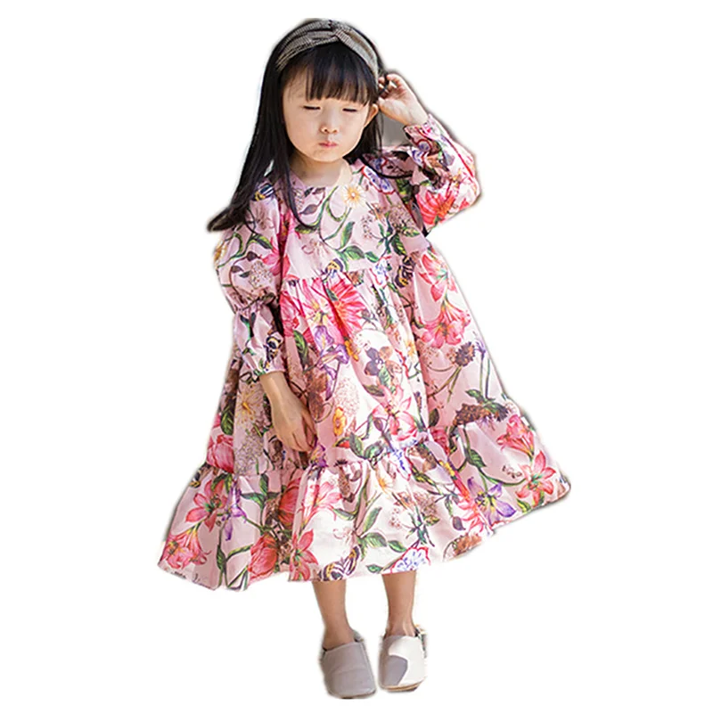 

Celveroso Girls Floral Dresses Children Girls Long Sleeve Princess Dress Spring Summer Dress Baby Girls Clothes dress for girls