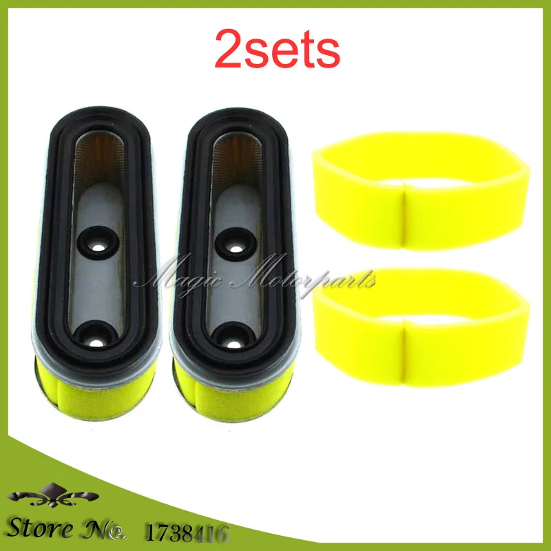 2x набор воздушных фильтров для двигателей Honda 17211 ZE7 W03 W02 W01 17218 GXV160 HRC216K1HA HRC216K 5