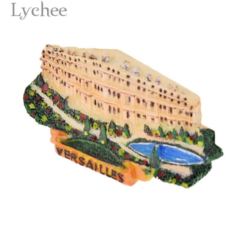 Lychee французский Версаль полимер магнит на холодильник ландшафтный магнитные
