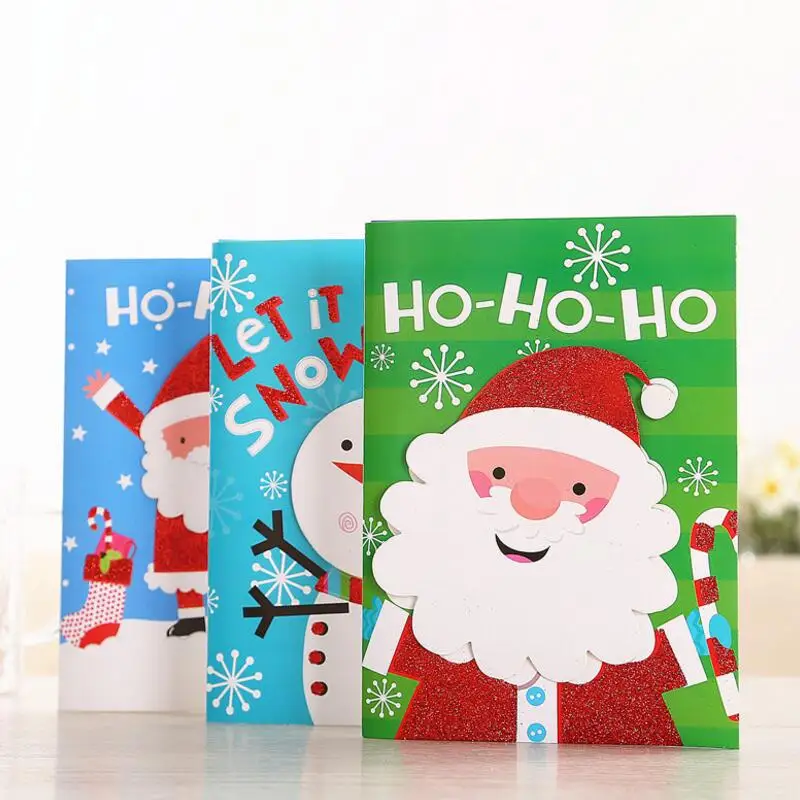 6 шт./партия детская трехмерная музыкальная Подарочная открытка|Открытки и