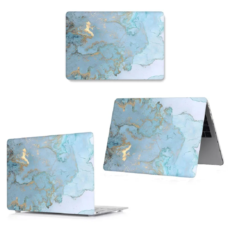 dl-41-b0 Мраморный чехол для ноутбука Apple MacBook Air 11,13 Pro retina 12 13 15 Touch Bar для macbook Air 13 Pro 13 15 чехол - Цвет: dl-41-b0