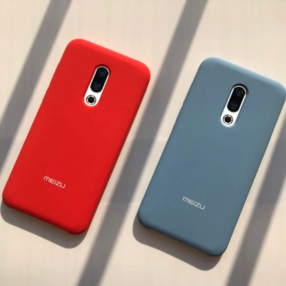 Meizu 16th чехол Роскошный жидкий силиконовый защитный 6 0 дюймов snapdragon 845 супер