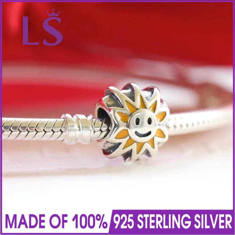 LS серебряные ювелирные изделия Подвески подходят для аутентичных Браслетов