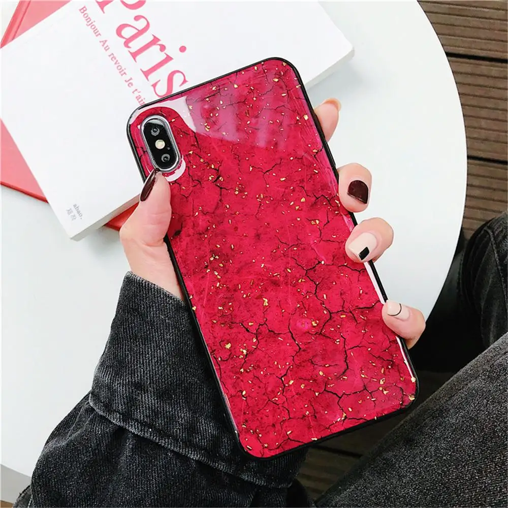 Red Блестящие Чехлы для Xiaomi Redmi K20 Pro Note 7 6 5 4 4X S2 Redmi GO 7A 7 Y3 6 A6 Pro 5A 5 Plus 4X 4A держатель шарообразный футляр - Цвет: Red