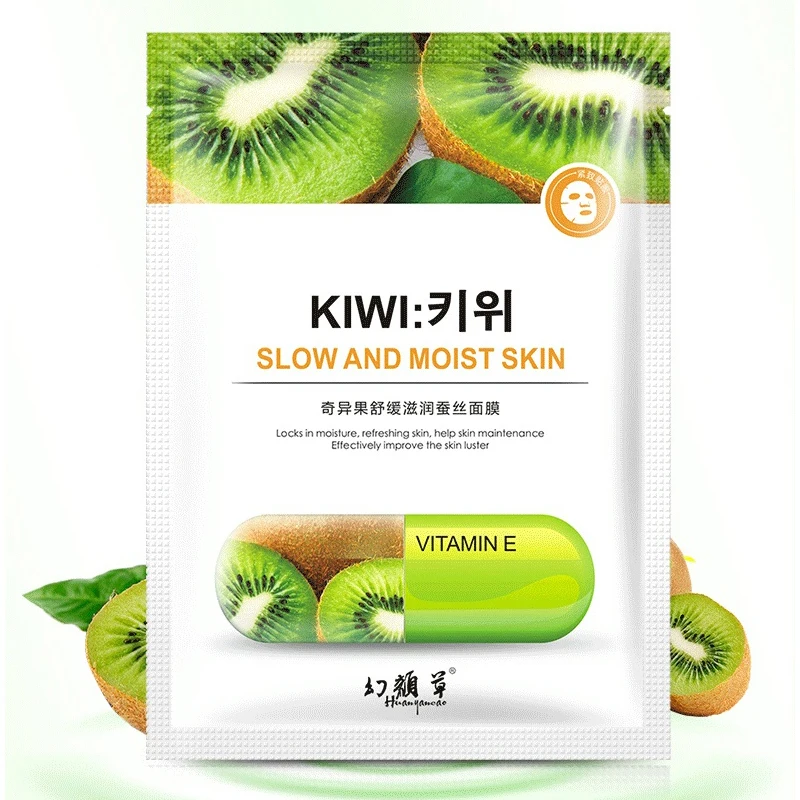 5 шт. завод маска для лица шелковая Уход за кожей с витаминами