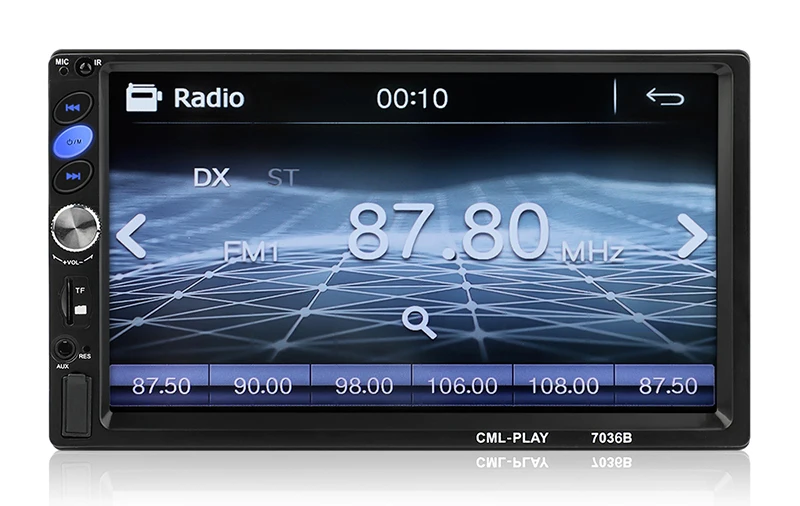 Автомобильная стереосистема Bluetooth " HD сенсорный экран MP5 плеер Поддержка BT/FM/AUX/USB/SD зеркальный пульт дистанционного управления 2 din Авторадио