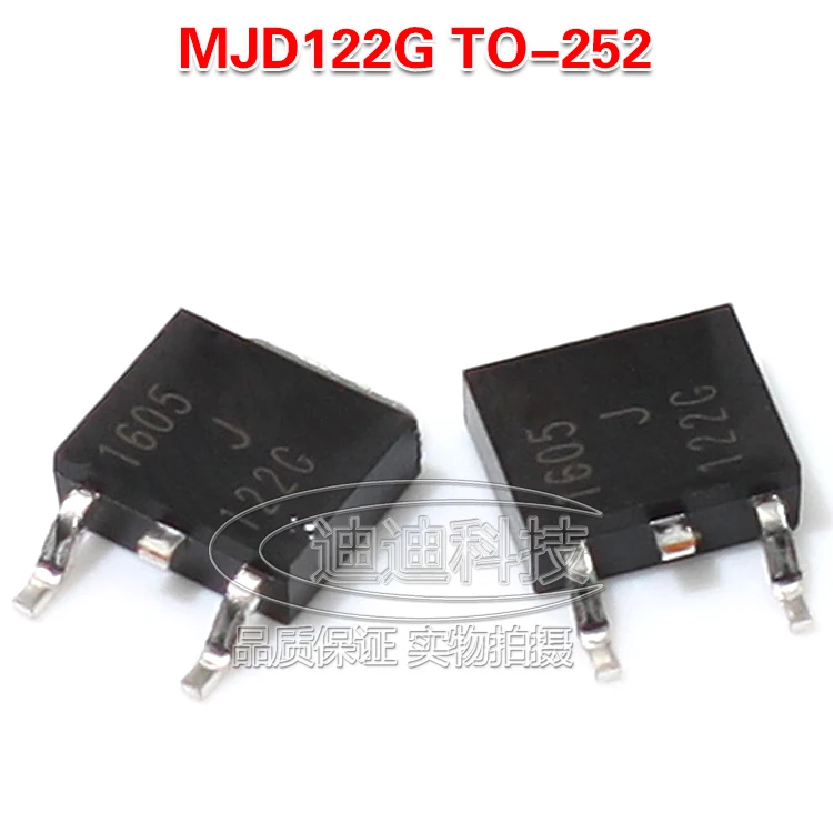 Новый MJD122G NPN транзистор Дарлингтона D PAK TO 252 чип мощного транзистора|chip|chip transistorchip