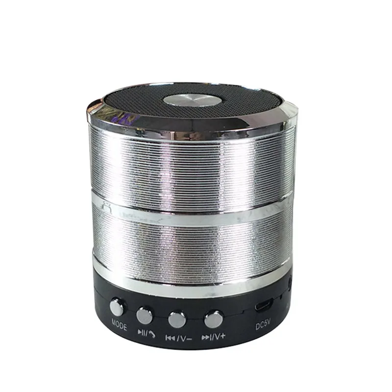 Мини беспроводной Bluetooth динамик Subwoof звук с микрофоном Поддержка TF карта FM радио