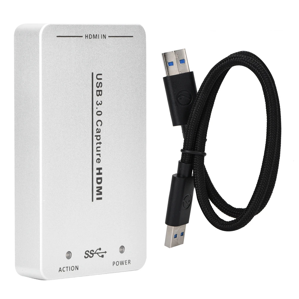 HDMI USB 3,0 карта видеозахвата адаптер 1080HD рекордер коробка для Windows для Linux для ОС X операционные системы