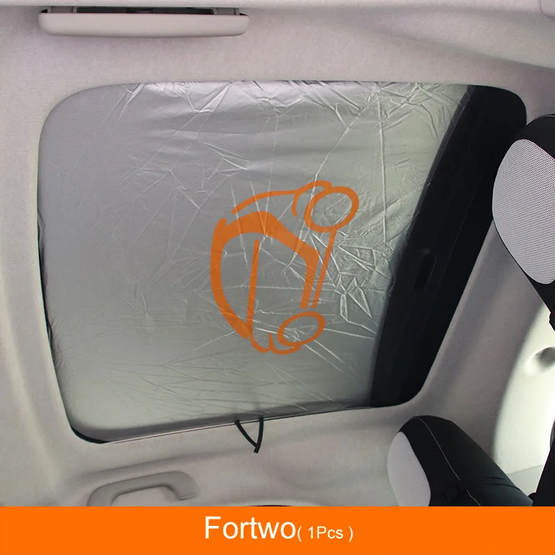 Складной навес от солнца, Теплоизоляционный тент для Smart Forfour Fortwo 453 451 450, тент на лобовое стекло, покрытие автомобиля, автозапчасти