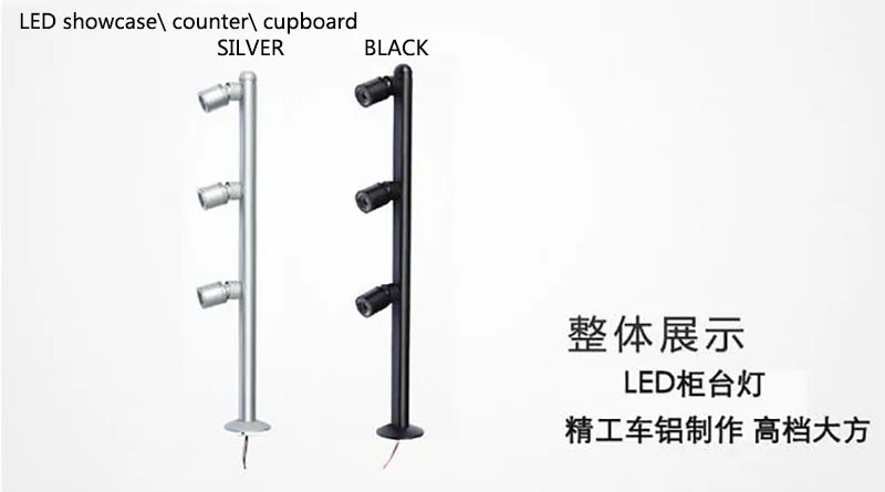 Светодиодный 1 3 Вт светодиодный шкаф точечный для ламп счетчик ювелирные