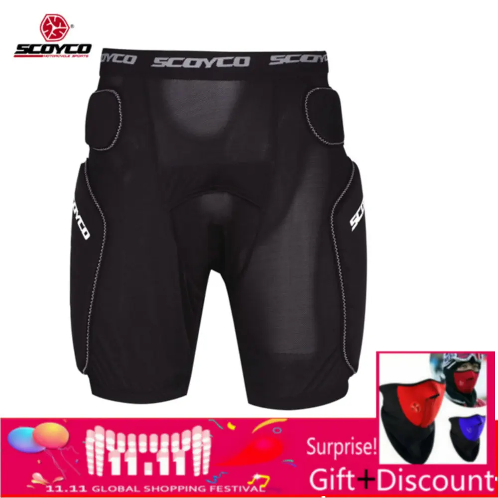 SCOYCO Motorcycle Armor Pants Leg Motocross Bicycle Breathable Protection Ass Riding Racing Equipment Gear Protector |