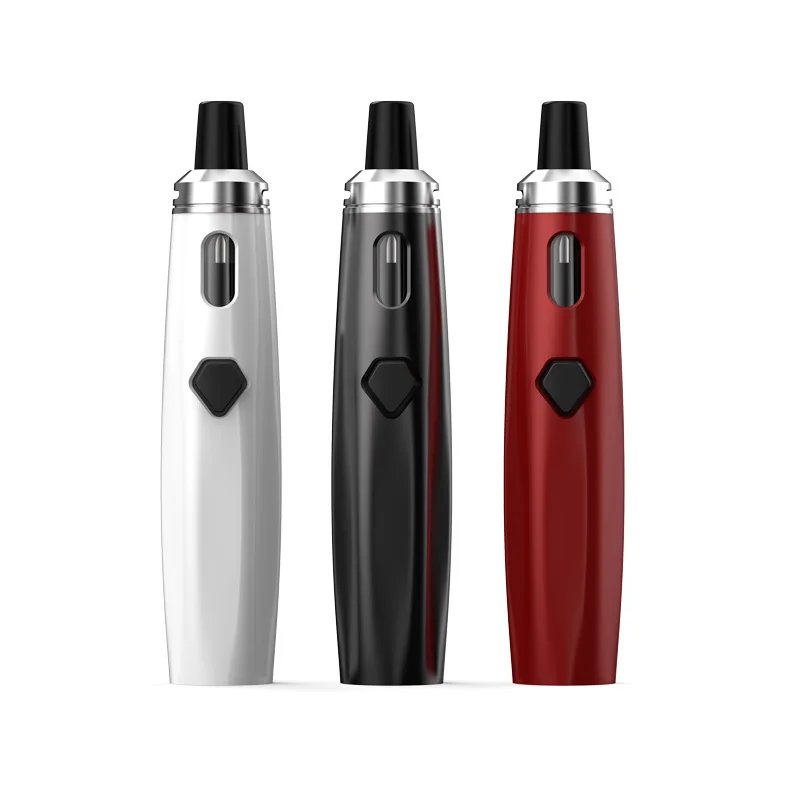 Augvape AIO Ego Vape Pen 5 намоток Встроенный 1500 мАч 30 Вт Ом одна катушка со светодиодным