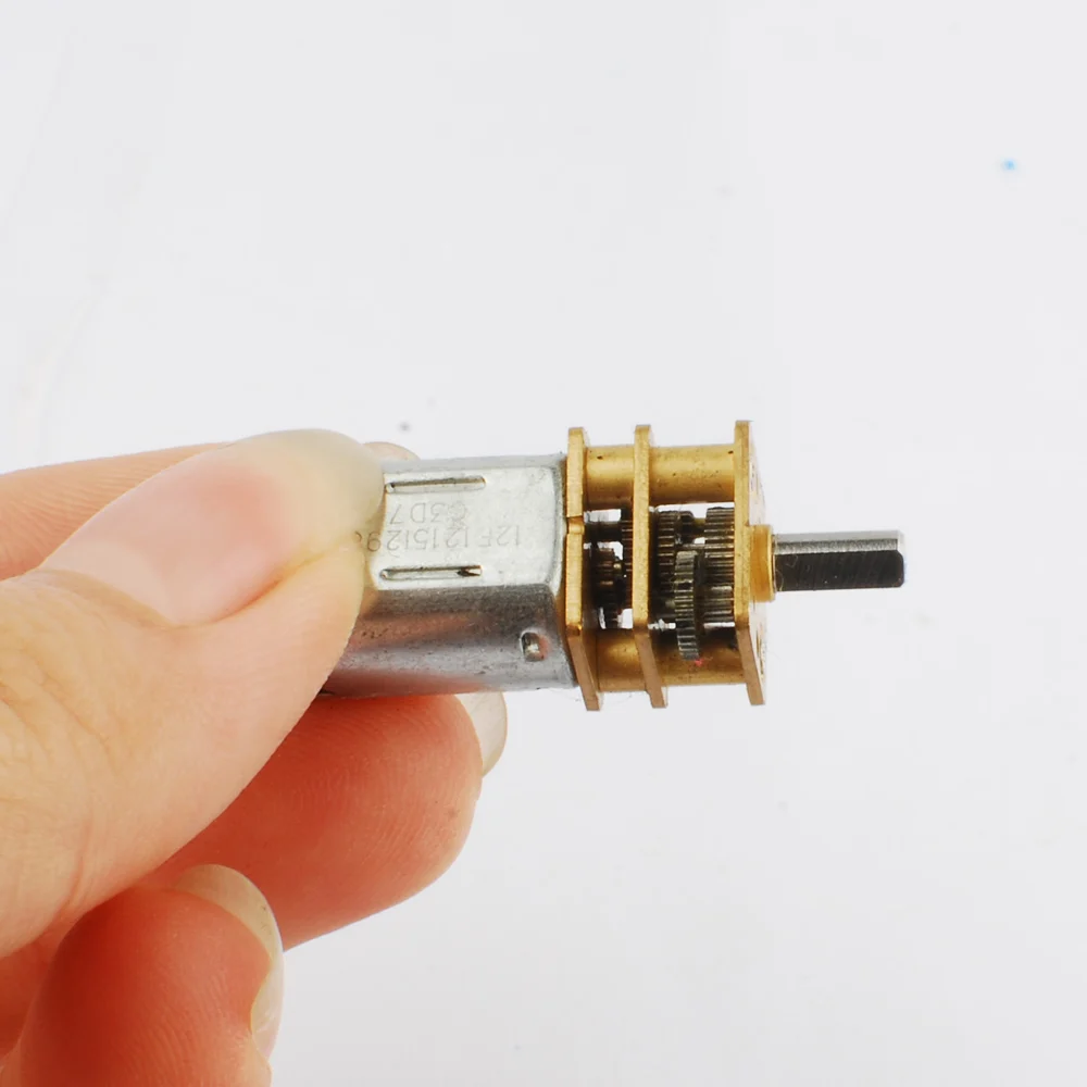 Комплект из 3 предметов, 3 V-6 V для снижения скорости двигателя с цельным металлическим Шестерни коробка Замена N20 вал Диаметр снижение Шестерни мотор