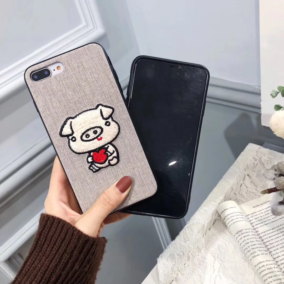 Чехол для iphone 6s в китайском стиле с вышивкой милый чехол 6 7 8 plus и x xr xs |