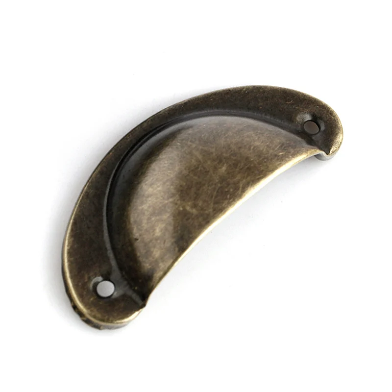 20PCS Retro Metal Kitchen Drawer Cabinet Door Handle Furniture Knobs Hardware Cupboard Shell Pull Handles SKD88 | Обустройство дома
