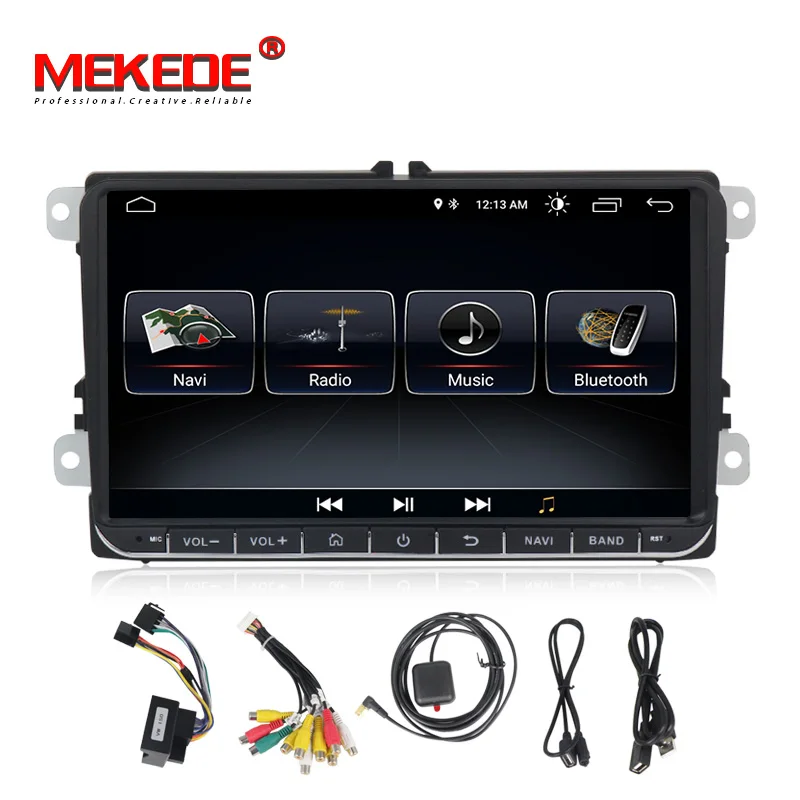 1024x600 Android 8,0 автомобилей радио gps для VW polo golf passat tiguan skoda yeti superb Быстрое Авторадио Мультимедиа с Wi-Fi