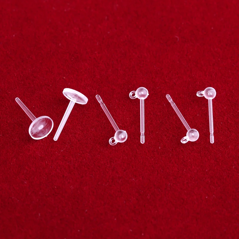 Прозрачные Серьги UNNAIER серьги из смолы аксессуары сделай сам гипоаллергенные